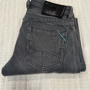 Cult of Individuality Dark Gray Men's Slim Jeans